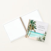 Tropical Beach House Vakantiehuis gastenboek Notitieboek (Binnen)
