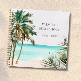 Tropical Beach House Vakantiehuis gastenboek Notitieboek