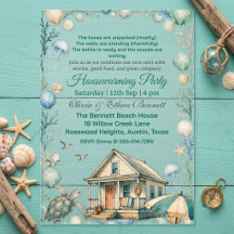  Tropical Beach Housewarming Coastal Breeze Ocean 