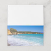 Tropical Beach Island Paradise Foto Plaatskaartje (Buitenkant ongevouwen)