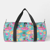 Tropical Beach Items Roze Flamingo patroon Plunjezak (Achterkant)