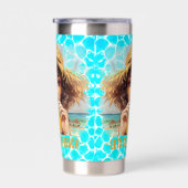 Tropical Beach, Lets Go to The Beach,  Geïsoleerde Drinkbeker (Rechts)