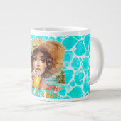 Tropical Beach, Lets Go to The Beach  Grote Koffiekop (Voorkant rechts)