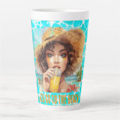 Tropical Beach, Lets Go to The Beach, Latte Mok (Voorkant)