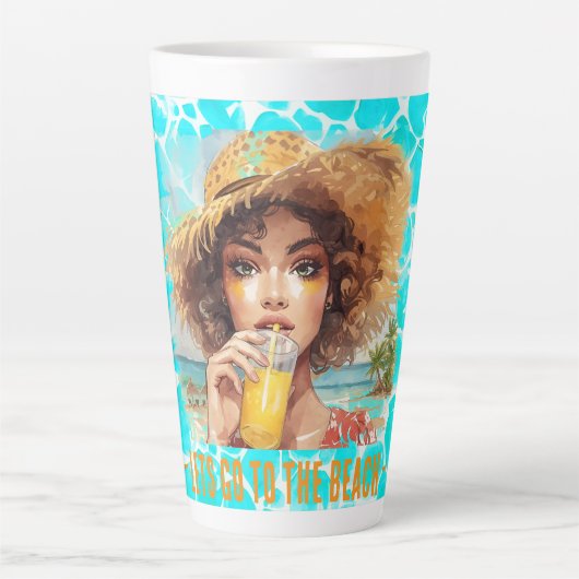 Tropical Beach, Lets Go to The Beach, Latte Mok (Voorkant)