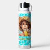 Tropical Beach, Lets Go to The Beach,  Waterfles (Achterkant)