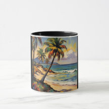 Tropical Beach Mug