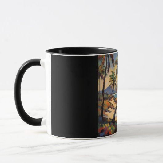 Tropical Beach Mug Mok (Links)