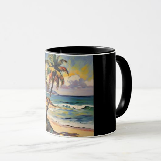 Tropical Beach Mug Mok (Voorkant rechts)