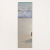 Tropical Beach Ocean Sand Seashell Yogamat (Achterkant)
