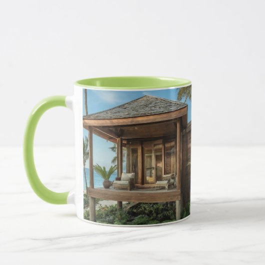 Tropical Beach Scene Mok (Links)