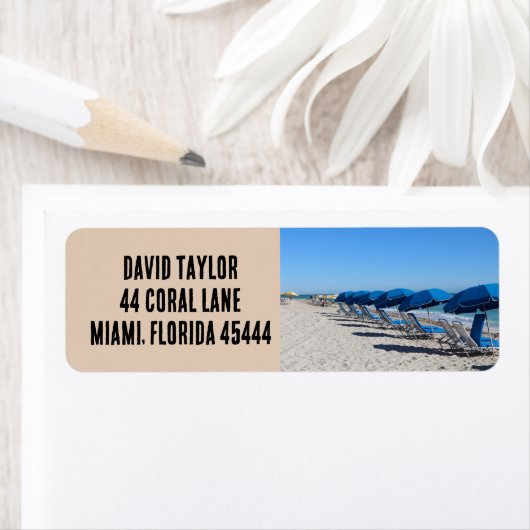 TROPICAL BEACH stoelen Retouradres Labels (Insitu)