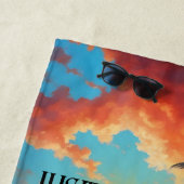 Tropical Beach Sunset Docent Strandlaken (In situ)