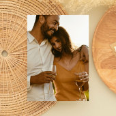 Tropical Beach Trouwfoto Save the Date