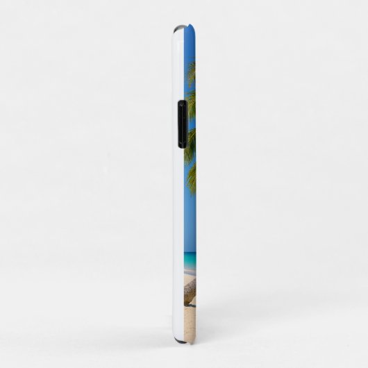 Tropical Beach turquoise water wit zand Case-Mate iPhone Case (Achterkant/rechts)