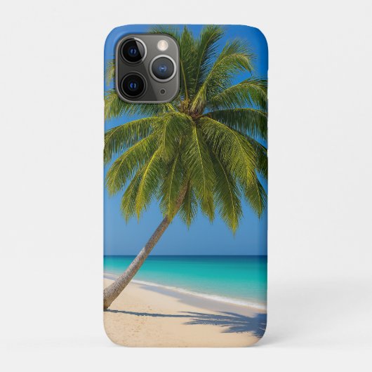 Tropical Beach turquoise water wit zand Case-Mate iPhone Case (Achterkant)