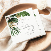 Tropical Beach zomer elegante bruiloft Servet