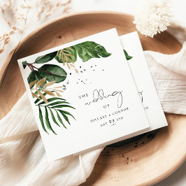 Tropical Beach zomer elegante bruiloft Servet