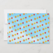 Tropical Beach Zomer Kerstfeest Kaart (Achterkant)