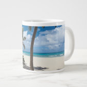 Tropical Beaches Anguilla Beach, Palm Tree Grote Koffiekop (Voorkant rechts)