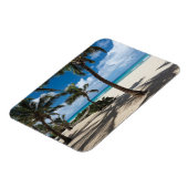 Tropical Beaches Anguilla Beach, Palm Tree Magneet (Linkerzijde)