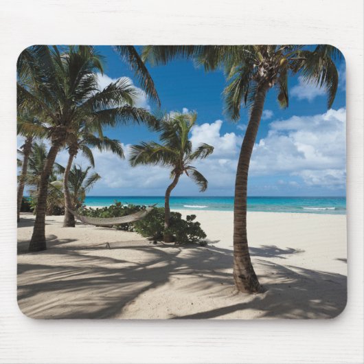 Tropical Beaches Anguilla Beach, Palm Tree Muismat (Voorkant)