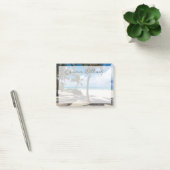 Tropical Beaches Anguilla Beach, Palm Tree Post-it® Notes (Kantoor)