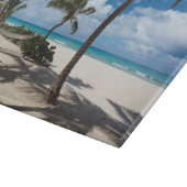 Tropical Beaches Anguilla Beach, Palm Tree Snijplank (Hoek)