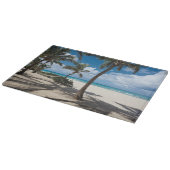 Tropical Beaches Anguilla Beach, Palm Tree Snijplank (Hoek)