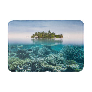 Tropical Beaches Ari Atoll Maldives Badmat