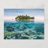 Tropical Beaches Ari Atoll Maldives Briefkaart (Voorkant)