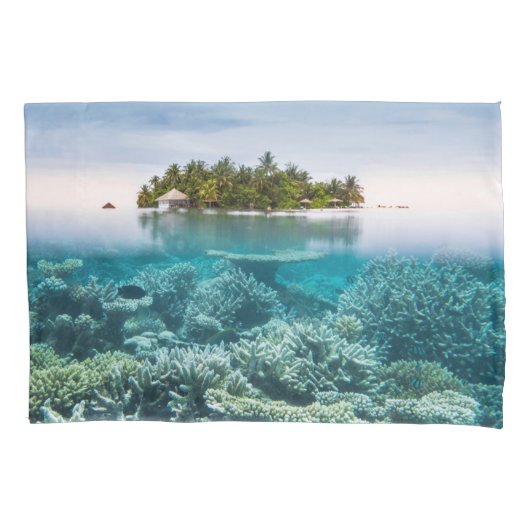 Tropical Beaches Ari Atoll Maldives Kussensloop (Voorkant)