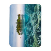 Tropical Beaches Ari Atoll Maldives Magneet (Verticaal)