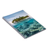 Tropical Beaches Ari Atoll Maldives Notitieboek (Rechterzijde)