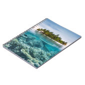 Tropical Beaches Ari Atoll Maldives Notitieboek (Linkerzijde)