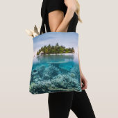 Tropical Beaches | Ari Atoll Maldives Tote Bag (Dichtbij)