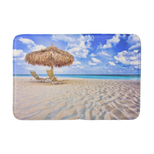 Tropical Beaches   Aruba Sandy Beach Badmat