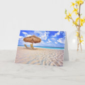 Tropical Beaches | Aruba Sandy Beach Kaart (Gele Bloem)