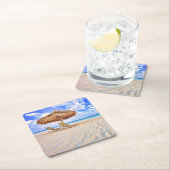 Tropical Beaches | Aruba Sandy Beach Kartonnen Onderzetters (Insitu)