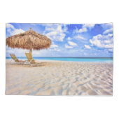 Tropical Beaches | Aruba Sandy Beach Kussensloop (Achterkant)