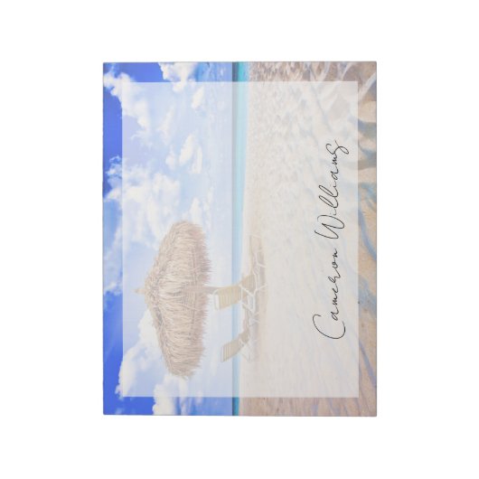 Tropical Beaches | Aruba Sandy Beach Notitieblok (Linkerzijde)