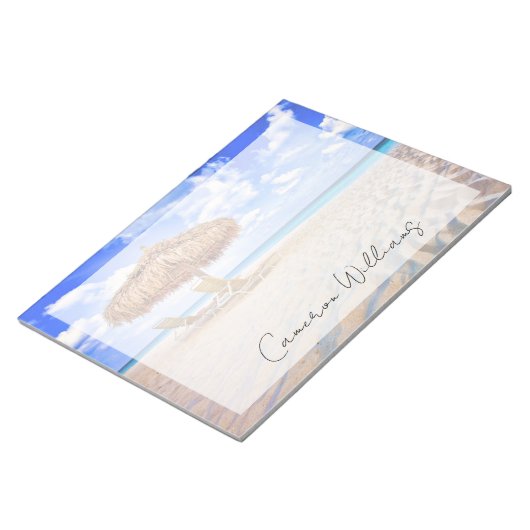 Tropical Beaches | Aruba Sandy Beach Notitieblok (Schuin)