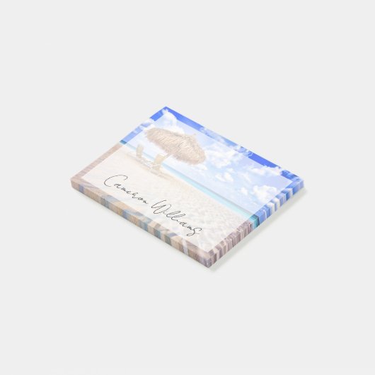 Tropical Beaches | Aruba Sandy Beach Post-it® Notes (Schuin)
