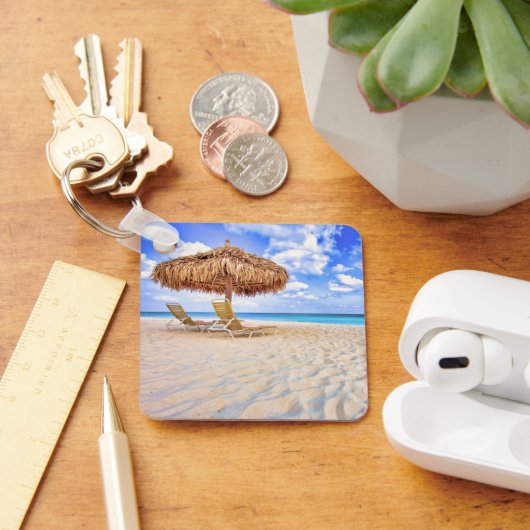 Tropical Beaches | Aruba Sandy Beach Sleutelhanger (Bureau)