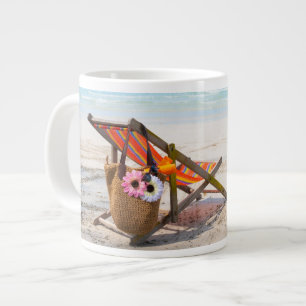 Tropical Beaches   Beach Chair on Sand Grote Koffiekop
