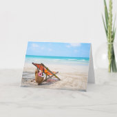 Tropical Beaches | Beach Chair on Sand Kaart (Voorkant)