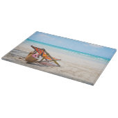 Tropical Beaches | Beach Chair on Sand Snijplank (Hoek)