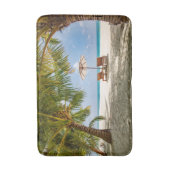 Tropical Beaches | Beach Dominican Republic Badmat (Voorkant Verticaal)
