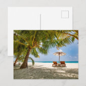 Tropical Beaches | Beach Dominican Republic Briefkaart (Voorkant / Achterkant)
