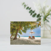 Tropical Beaches | Beach Dominican Republic Briefkaart (Staand voorkant)